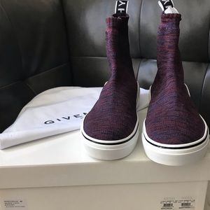 GIVENCHY Men's George V Knit Sneakers